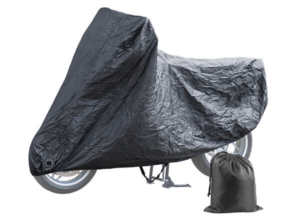 Housse de protection pour moto avec sac de rangement - taille S