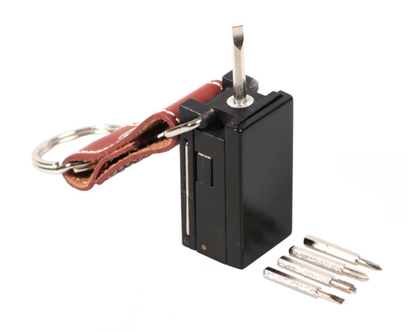Porte-clés outils à lunettes et lampe LED