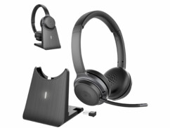 Lot avec micro-casque sans fil OHS-280 et station de chargement.