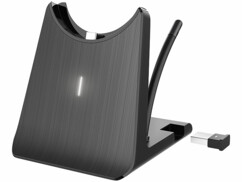 Station de chargement et support 2 en 1 pour micro-casque OHS-280 Callstel.