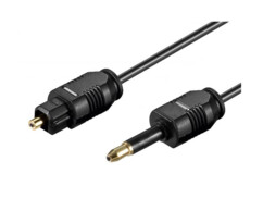 Câble optique Toslink vers mini Toslink - 2 m