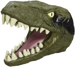 jouet tete de velociraptor jurassic world hasbro