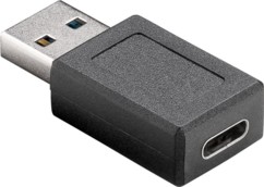 adaptateur usb 3.0 male vers usb type c femelle goobay