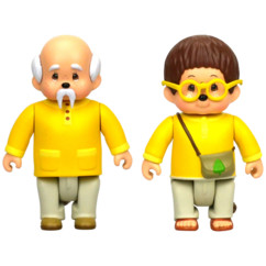 Figurines La tribu des Monchhichi - Feuillu & Sylvus.