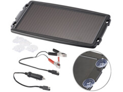 Chargeur solaire 12 V / 2,4 W pour batterie de voiture Revolt
