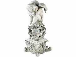 Lampe de jardin solaire décorative ''Ange Rêveur''