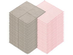 Lot de 40 lingettes pour soins quotidiens par Sichler Beauty.