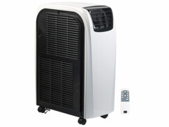 Caractéristiques énergétique du climatiseur mobile 12000 BTU/h par Sichler Exclusive.