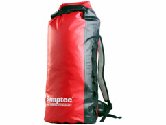 Sac de trekking en toile de bâche - 50 L Semptec. Tout est rangé en toute sécurité quel que soit le temps