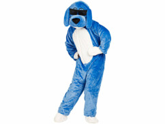 Costume de Chien à Lunettes en fourrure synthétique Infactory