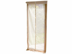Moustiquaire pour porte avec fermeture magnétique - beige