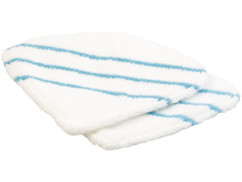 2 serpillères en microfibres pour balai vapeur pliable DB-340