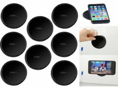 8 supports et patchs en gel auto-adhérent pour smartphone