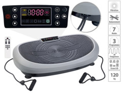 Plateforme vibrante incurvée avec oscillation 2D et 2 extenseurs WBV-435.3D Newgen Medicals