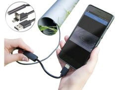 Caméra endoscopique USB / Micro USB OTG. Photos et vidéos directement sur smartphone