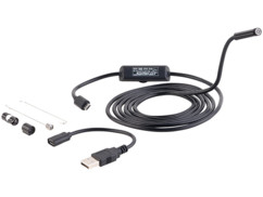 Caméra endoscopique USB OTG étanche pour PC et appareils Android