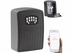 Coffre-fort d'extérieur XCase connecté par application mobile et avec fonction bluetooth.