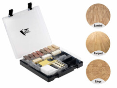 Kit de réparation WRS-11.plh pour parquets et sols stratifiés AGT. Exemple de sols