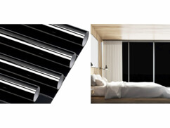 4 films de protection UV - 50 x 200 cm - Noir
