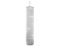 Tube de lampion solaire d'extérieur avec 10 LED, capteur crépusculaire, blanc