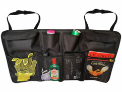 Organisateur à 8 poches Lescars pour plage arrière de voiture.