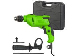 Perceuse à percussion 550 W avec 3 accessoires et mallette de transport SBM-550