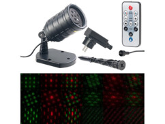 Projecteur laser télécommandé à 6 motifs LP-550