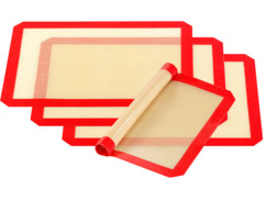 4 tapis de cuisson antiadhésifs en silicone sans BPA