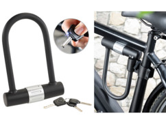 cadenas en U pour moto scooter vélo avec support de fixation sur cadre