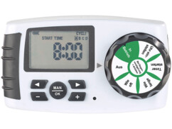 programmateur d'arrosage automatique pour 1 à 4 robinets de jardin BWC-400 royal gardineer