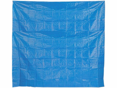 Tapis de sol de 275 x 275 cm pour piscine gonflable.