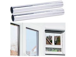2 films de discrétion - 40 x 200 cm - Miroir Protection UV 85%