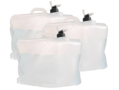 Bidon pliable cubique avec robinet intégré - 20 L..Robinet pour service facile