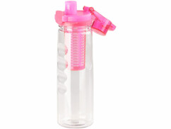 Gourde a infusion rose 80 ml ouverte