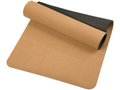 Tapis de yoga antidérapant en liège naturel 1m70