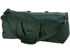 Sac de voyage en toile XXL avec bandoulière, 120 litres XCase. Capacité énorme