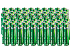 100 piles Super Alcalines type AAA 1,5V