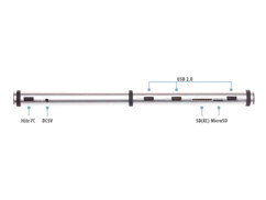 Station d'accueil et hub USB 2.0 à chargement rapide "ULD-320"