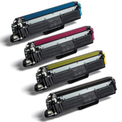 Pack de 4 toners compatibles Brother TN247/243 CJMN de la marque Coperior
