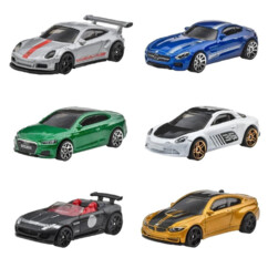 Coffret 6 voitures répliques réalistes de modèles mythiques