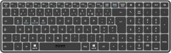 Clavier AZERTY compact sans fil 2,4 GHz/bluetooth de la marque Port Connect