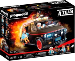Le Fourgon Playmobil de l'Agence tous risques et ses héros légendaires
