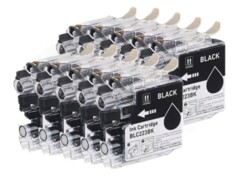 10 cartouches compatibles Brother LC-323BK - Noir