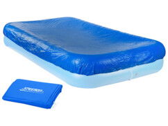 Pack bassin gonflable JP-305 avec bâche de protection, rustines et modes d'emploi en français de la marque Speeron