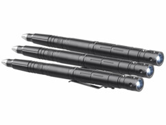 Lot de 3 Stylos de sécurité 5 en 1 avec lampe LED 10 lm