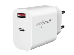 Adaptateur secteur USB-A Quick Charge 3.0 et USB-C Power Delivery 20W