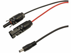 Câble adaptateur MC4 vers DC 5,5 x 2,1 mm pour panneau solaire