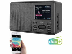 Poste de radio mobile Grand choix de stations grâce aux réceptions DAB+ et FM