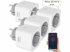 Pack de 4 prises connectées SF-505.avs avec mode d’emploi en français