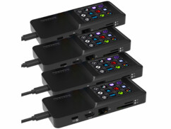 4 stations d'accueil USB-C HDMI 4K / USB / LAN de la marque Xystec